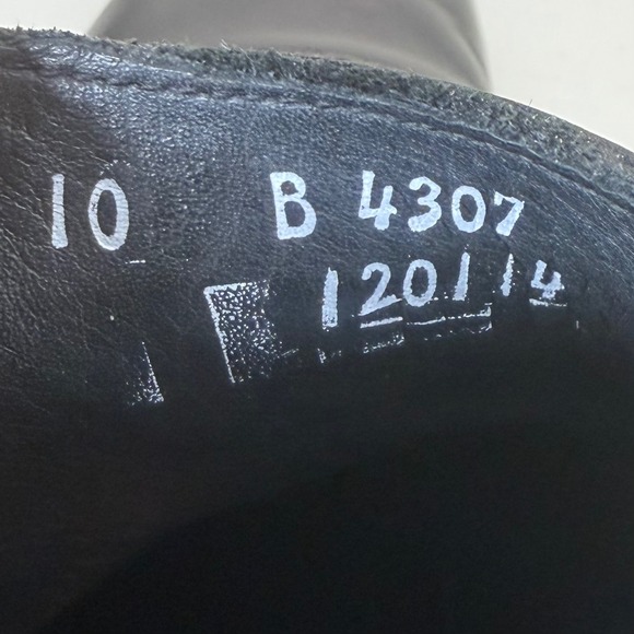 Allen Edmonds Lombard Black Leather Cap Toe Chelsea Boots Men Size 10 B Narrow main image 5